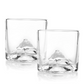 Mountain Whiskey Glasses - Set of 2 (Multiple Design Options)