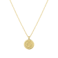 Anchor Coin Necklace