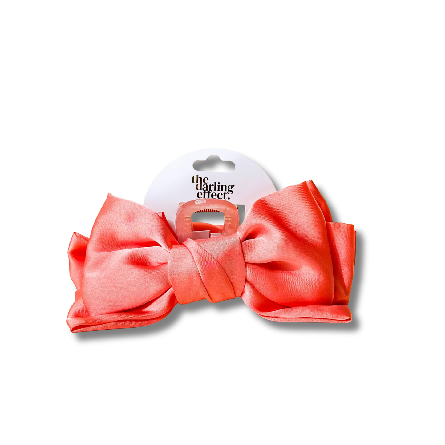 Satin Bow Claw Clip