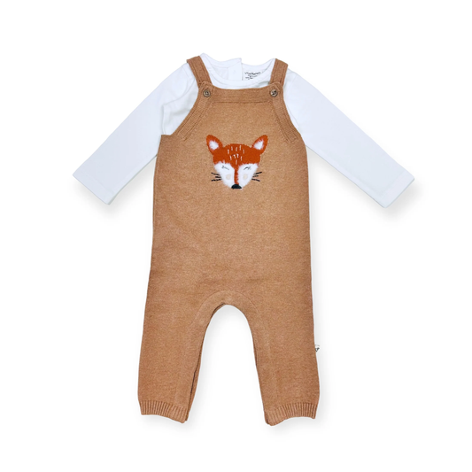 Fury Fox Sweater Overall Set