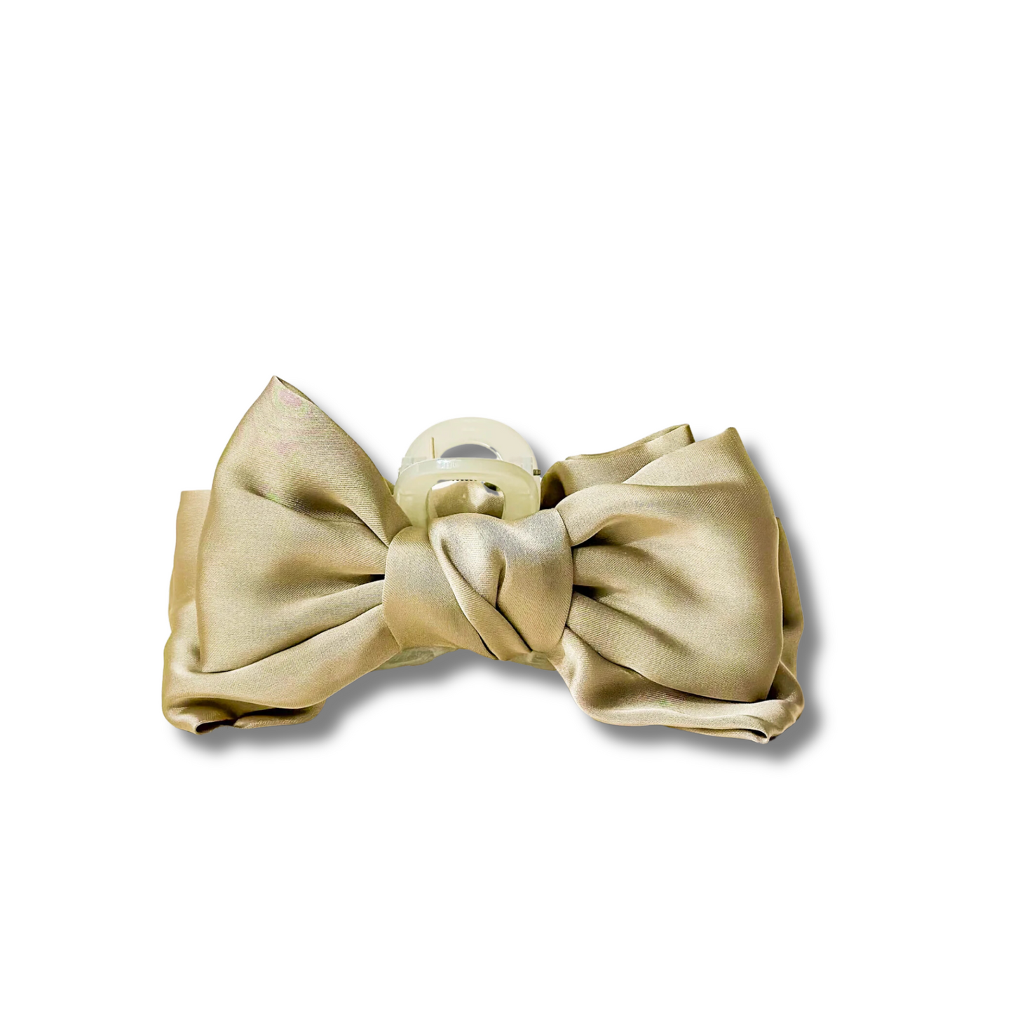 Satin Bow Claw Clip