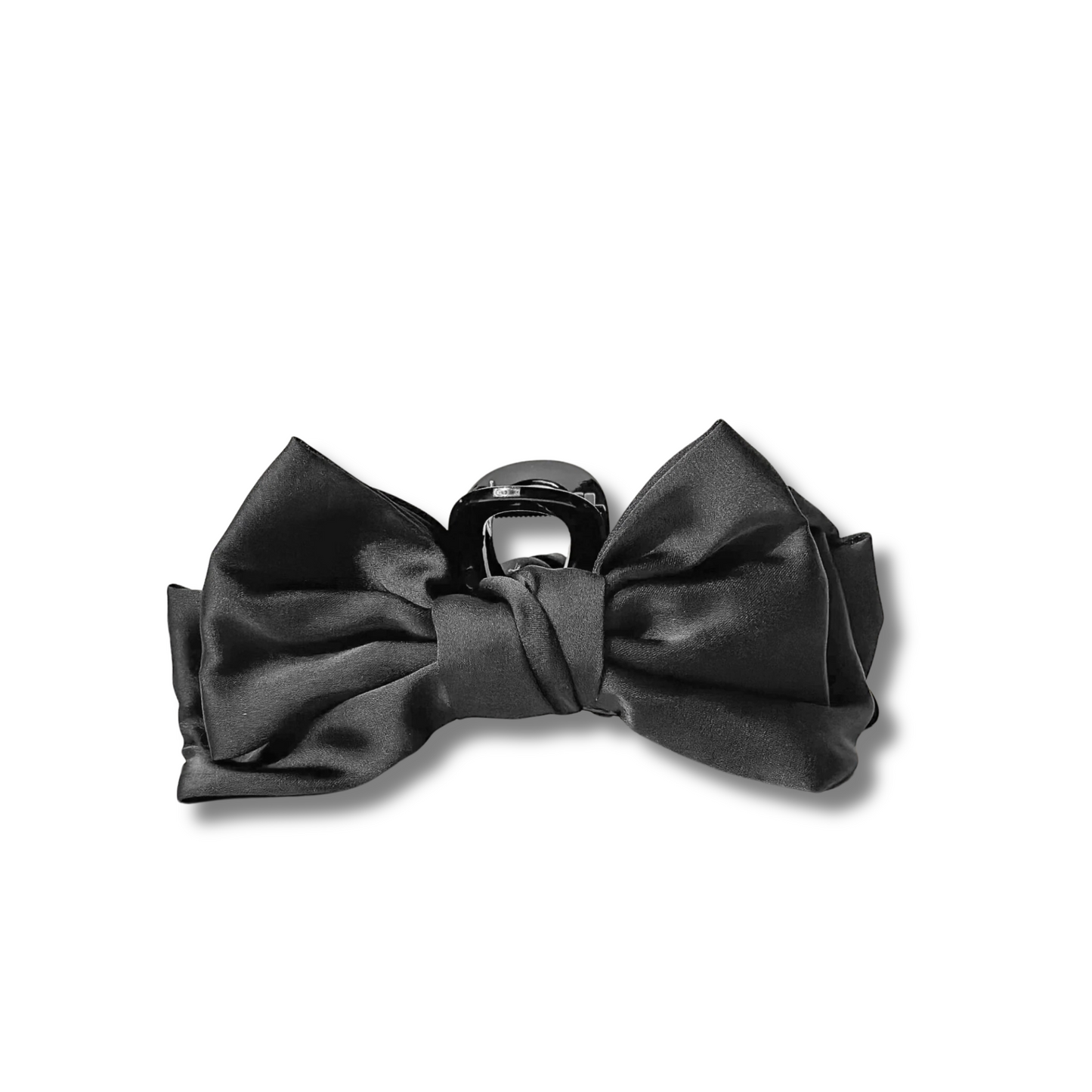 Satin Bow Claw Clip