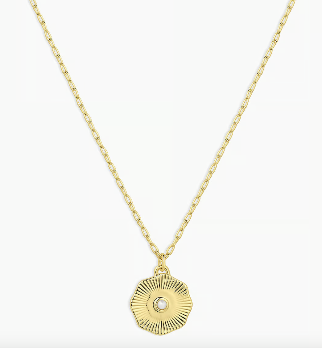 Birthstone Coin Necklace