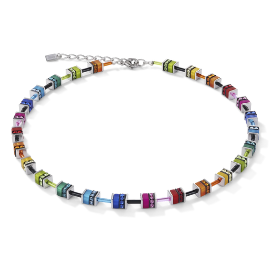 Multi-Colored GeoCUBE Necklace